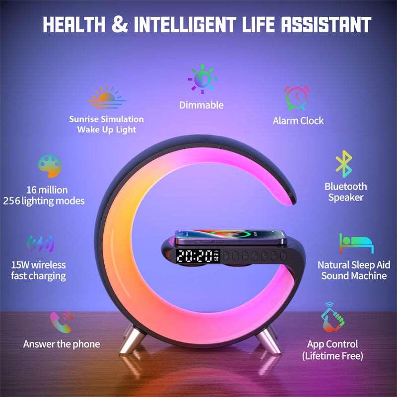 G Wireless Charging Rgb Light-4