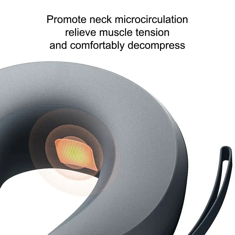 Smart Neck and Shoulder Massager with App Control Grey-3
