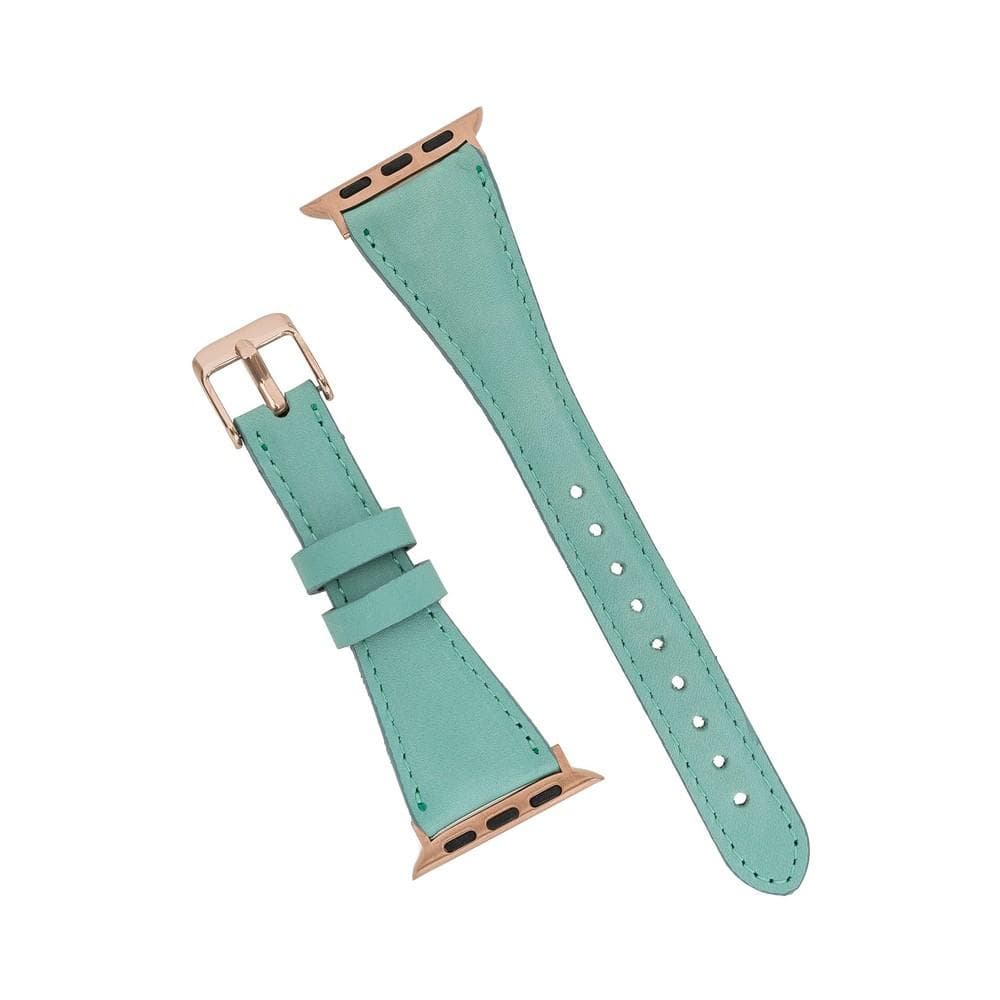 Leather Apple Watch Bands - Clasic Slim Style-3