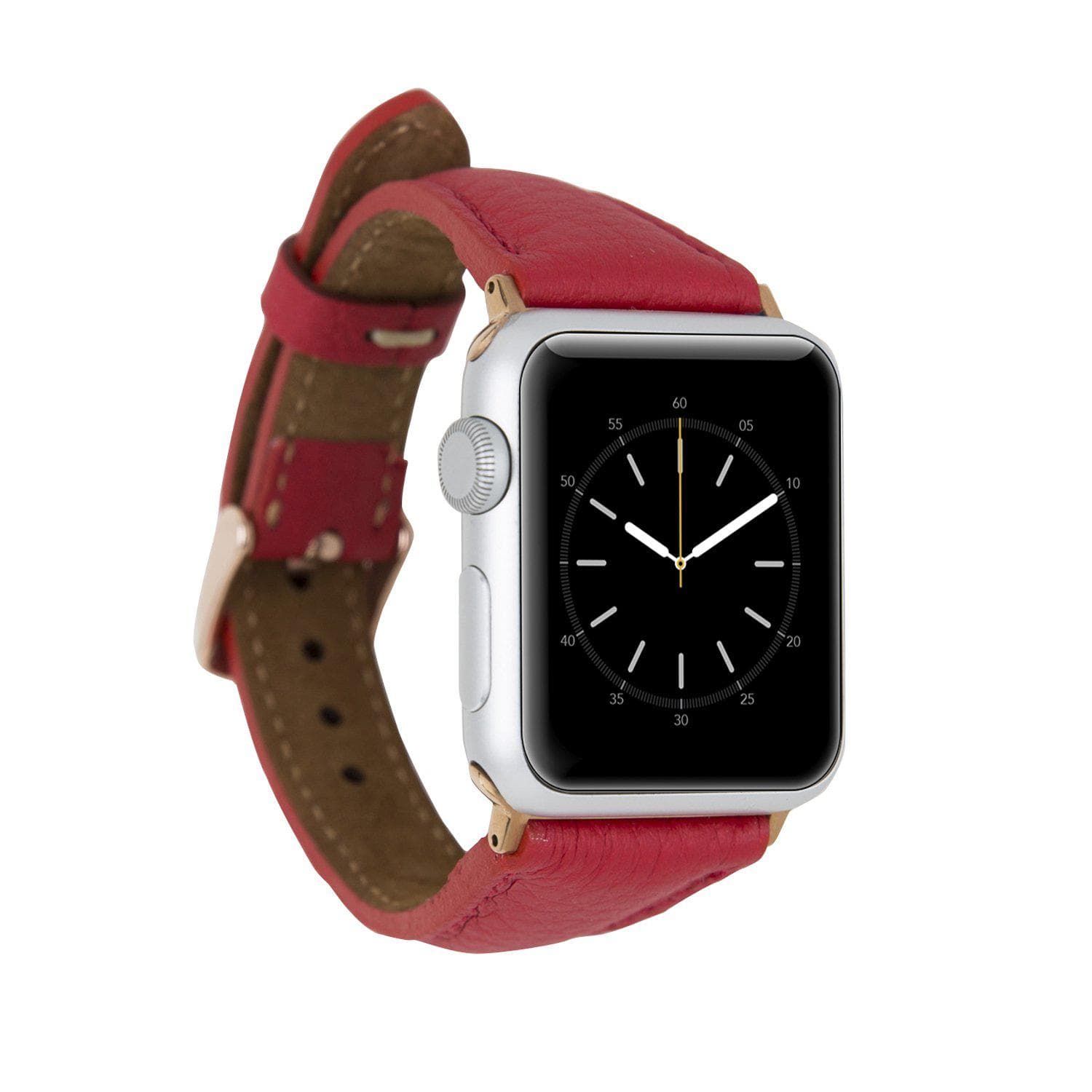Leather Apple Watch Bands - Clasic Slim Style-5