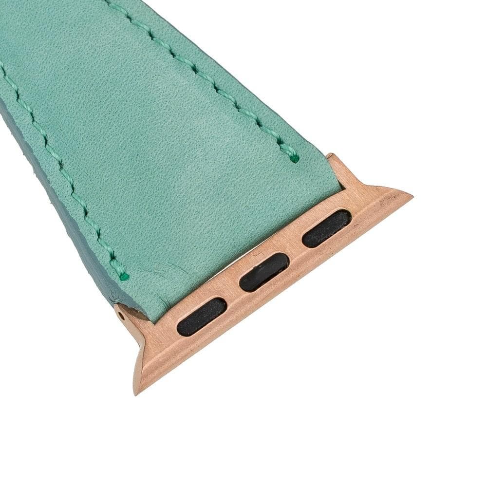 Leather Apple Watch Bands - Clasic Slim Style-1